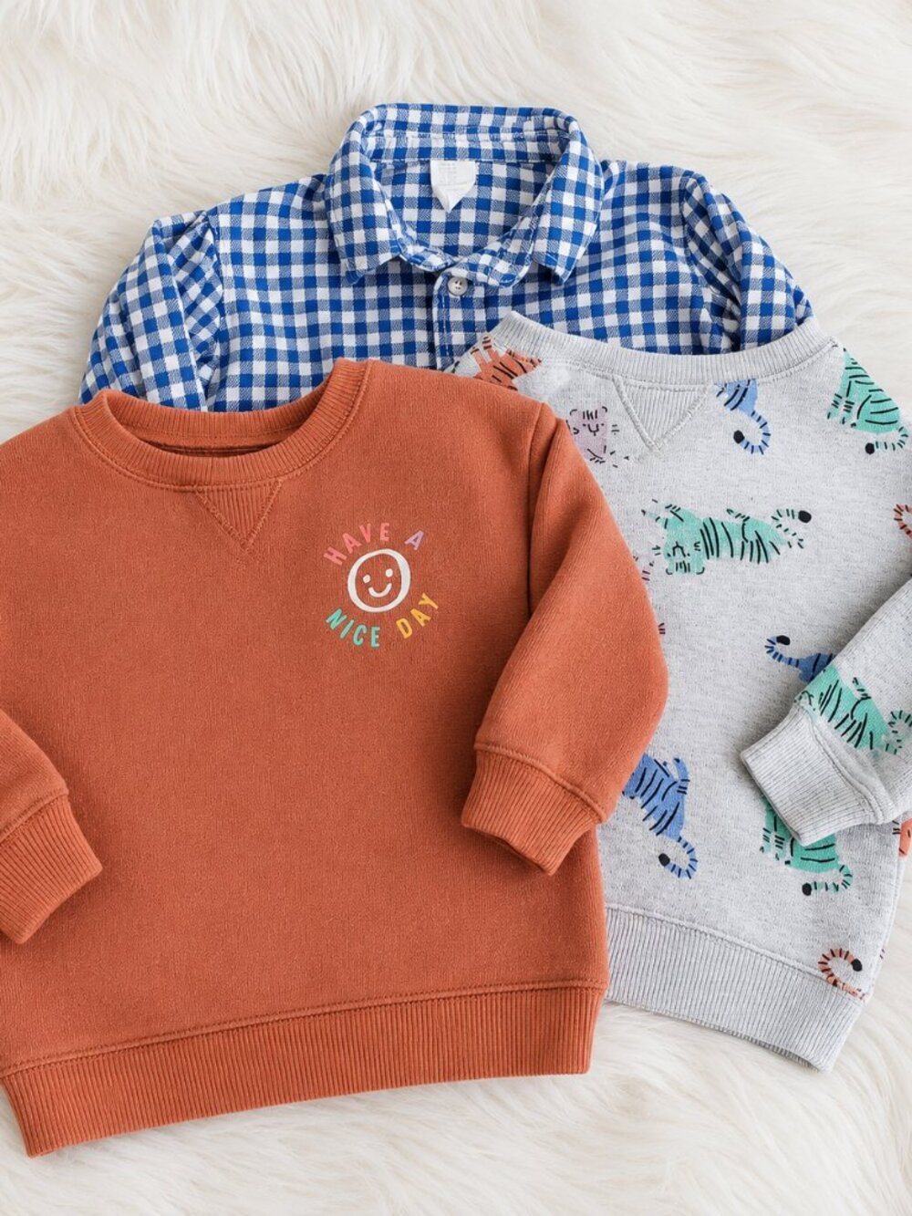 H&M/Jumping Beans Baby Long Sleeve Sweater/Shirt SZ 6M